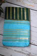 Load image into Gallery viewer, Dark Green Benarasi Katan Warm Silk Saree
