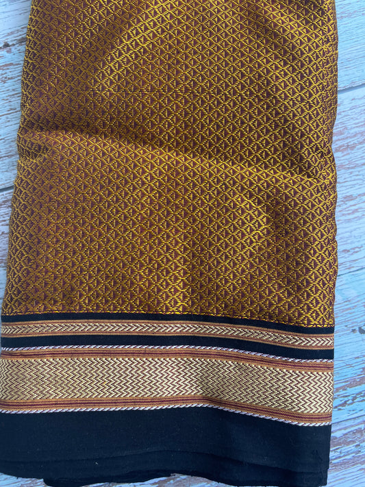 Honey Brown Khun Blouse Piece