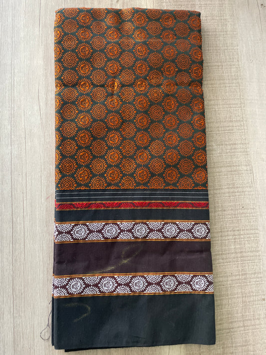 Orange Khun Blouse Piece