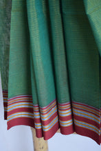 Load image into Gallery viewer, Green Gomedadi Ilkal Cotton Saree
