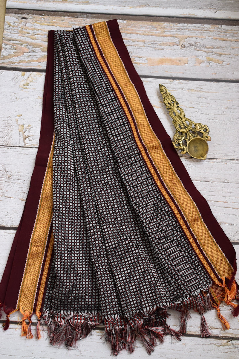 Grey Khun Dupatta
