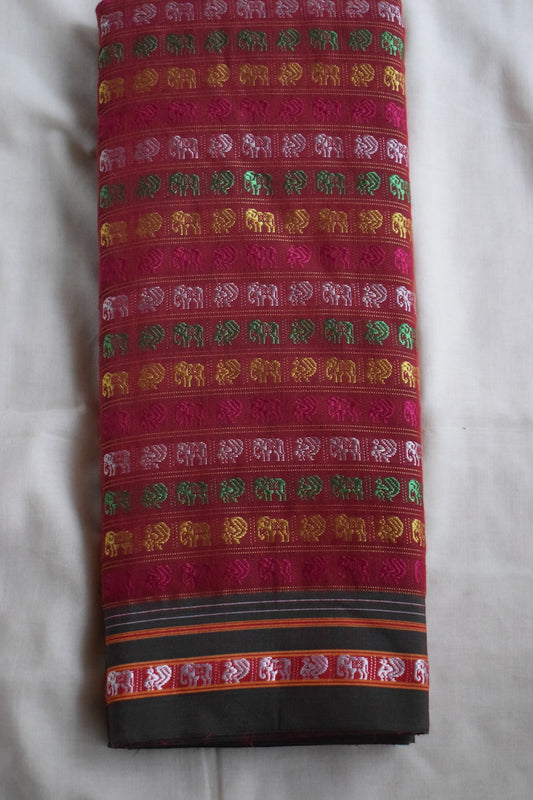 Hathi Mor Khun Blouse Piece