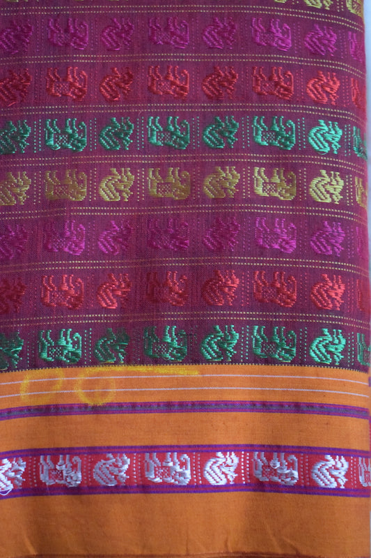 Hathi Mor Khun Blouse Piece