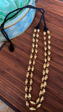 Load image into Gallery viewer, Double Line Golden Dholki Necklace
