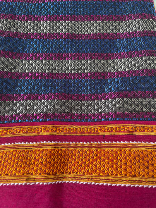 Multi Colour Khun Blouse Piece
