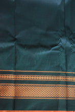 Load image into Gallery viewer, Khaki Ilkal Blended Silk Saree

