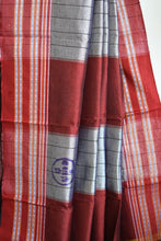 Load image into Gallery viewer, Shot Green Gomedadi Ilkal Cotton Saree
