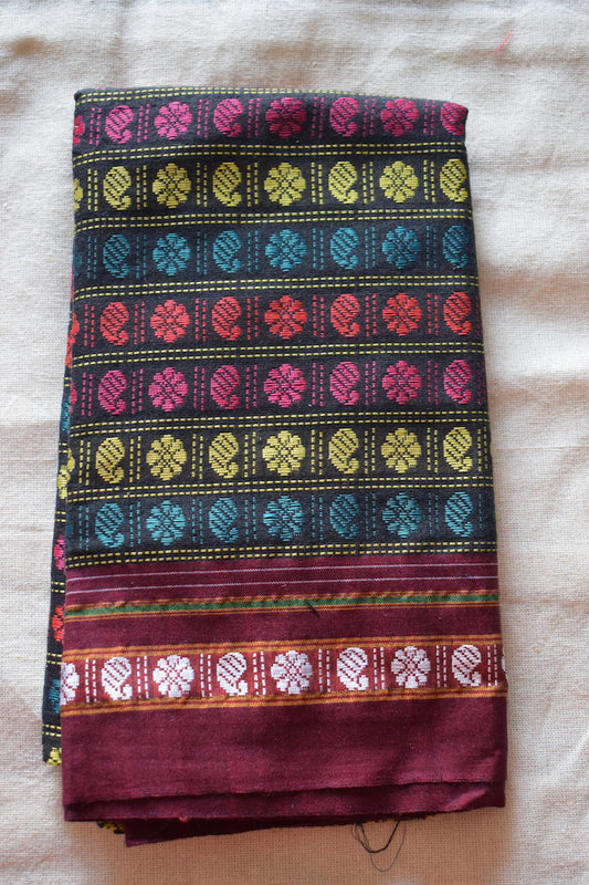 Multi Colour Khun Blouse Piece
