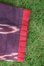 Load image into Gallery viewer, Maroon Ikkat Cotton Blouse
