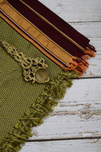 Load image into Gallery viewer, Olive Green Khun Dupatta
