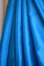 Load image into Gallery viewer, Olympic Blue Benarasi Katan Warm Silk Saree
