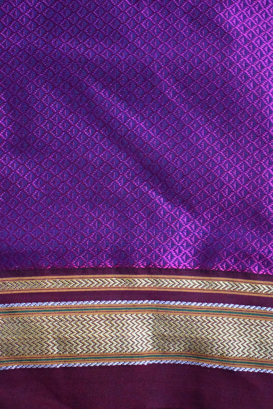 Purple Khun Blouse Piece
