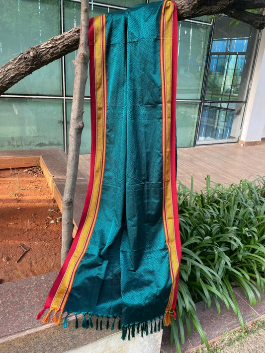Peacock Green Khun Dupatta