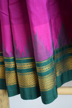 Load image into Gallery viewer, Magenta Ilkal Blended Silk Saree
