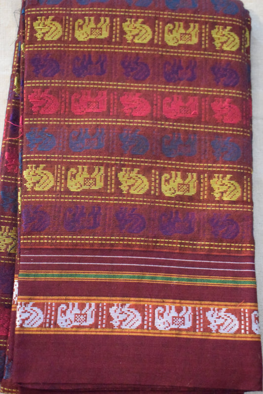 Hathi Mor Khun Blouse Piece