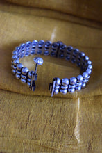 Load image into Gallery viewer, Oxidised Adjustable Bangle
