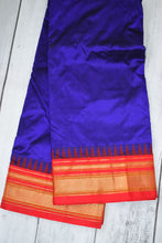 Load image into Gallery viewer, Royal Blue Ilkal Silk Saree
