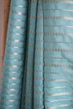 Load image into Gallery viewer, Sea Foam Benarasi Katan Warm Silk Saree
