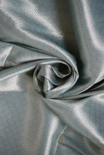 Load image into Gallery viewer, Sea Foam Benarasi Katan Warm Silk Saree
