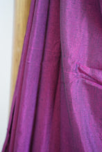 Load image into Gallery viewer, Wine Cotton Silk Ilkal Saree
