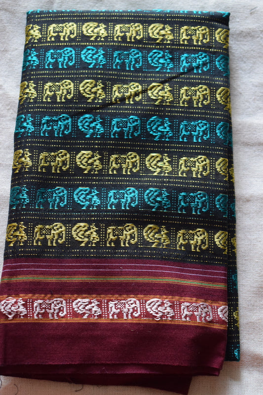 Hathi Mor Khun Blouse Piece