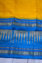 Load image into Gallery viewer, Yellow Ilkal Silk Saree
