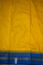 Load image into Gallery viewer, Yellow Ilkal Silk Saree
