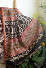 Load image into Gallery viewer, Beige Chanderi Cotton Silk Saree
