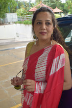 Load image into Gallery viewer, Pink Modal Silk Shibori Saree
