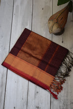 Load image into Gallery viewer, Coffee Bean Brown Maheshwari Dupatta

