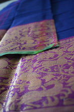 Load image into Gallery viewer, Coffee Bean Brown Kanchi Cotton Saree
