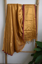 Load image into Gallery viewer, Gold Tissue Cotton Saree
