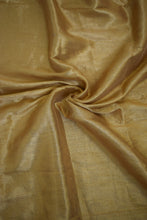 Load image into Gallery viewer, Gold Tissue Cotton Saree
