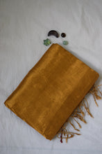 Load image into Gallery viewer, Gold Tissue Cotton Saree
