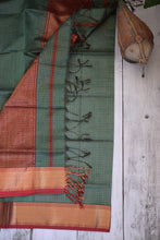 Load image into Gallery viewer, Green Maheshwari Dupatta
