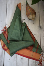 Load image into Gallery viewer, Green Maheshwari Dupatta
