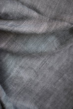 Load image into Gallery viewer, Grey Plain Cotton Saree
