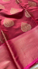 Load image into Gallery viewer, Red Kora Silk Benarasi Saree

