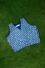 Load image into Gallery viewer, Indigo Cotton Block Printed Blouse
