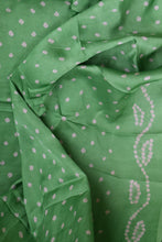 Load image into Gallery viewer, Indigo Modal Silk Ajrakh Bandhani Saree
