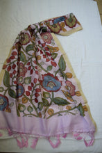 Load image into Gallery viewer, Lilac Chanderi Benarasi Suit with Kalamkari Dupatta
