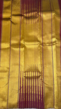 Load image into Gallery viewer, Maroon Kanjeevaram Silk Saree
