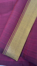 Load image into Gallery viewer, Maroon Kanjeevaram Silk Saree
