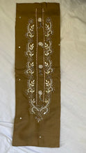 Load image into Gallery viewer, Military Green Muslin Silk Suit Dupatta Set with Gotapatti Work
