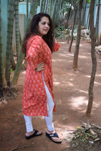 Load image into Gallery viewer, Bagru Cotton Kurta
