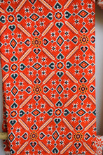 Load image into Gallery viewer, Orange Patola Print Cotton Suit Dupatta Set
