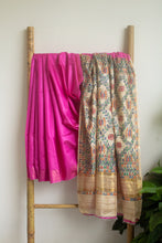 Load image into Gallery viewer, Pink Staple Tussar Madhubani Saree
