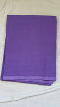 Load image into Gallery viewer, Purple Muslin Silk Suit Dupatta Set with Gotapatti Work
