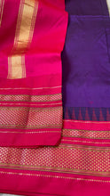 Load image into Gallery viewer, Purple Ilkal Silk Saree
