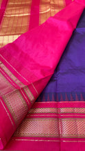 Load image into Gallery viewer, Purple Ilkal Silk Saree
